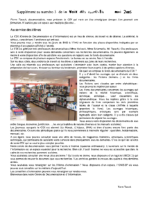 La Voix des Apprentis N° 3 supplément
