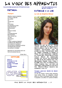 La Voix des Apprentis N° 17 – Mai 2011 – Le voyage