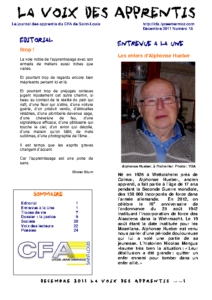 La Voix des Apprentis N°18 – Décembre 2011 – La justice