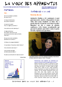 La Voix des Apprentis N° 22 – Décembre 2013 – L’identité