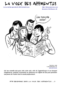 La Voix des Apprentis N° 28 – Décembre 2016 – La matière